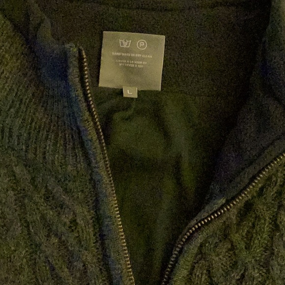 NWOT Windproof Aran Style Sweater/Jacket - Picture 5 of 6